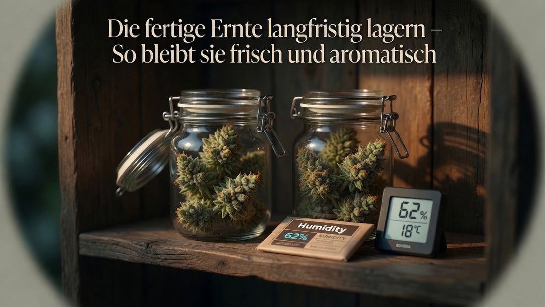 Die fertige Ernte langfristig lagern – So bleibt sie frisch und aromatisch
