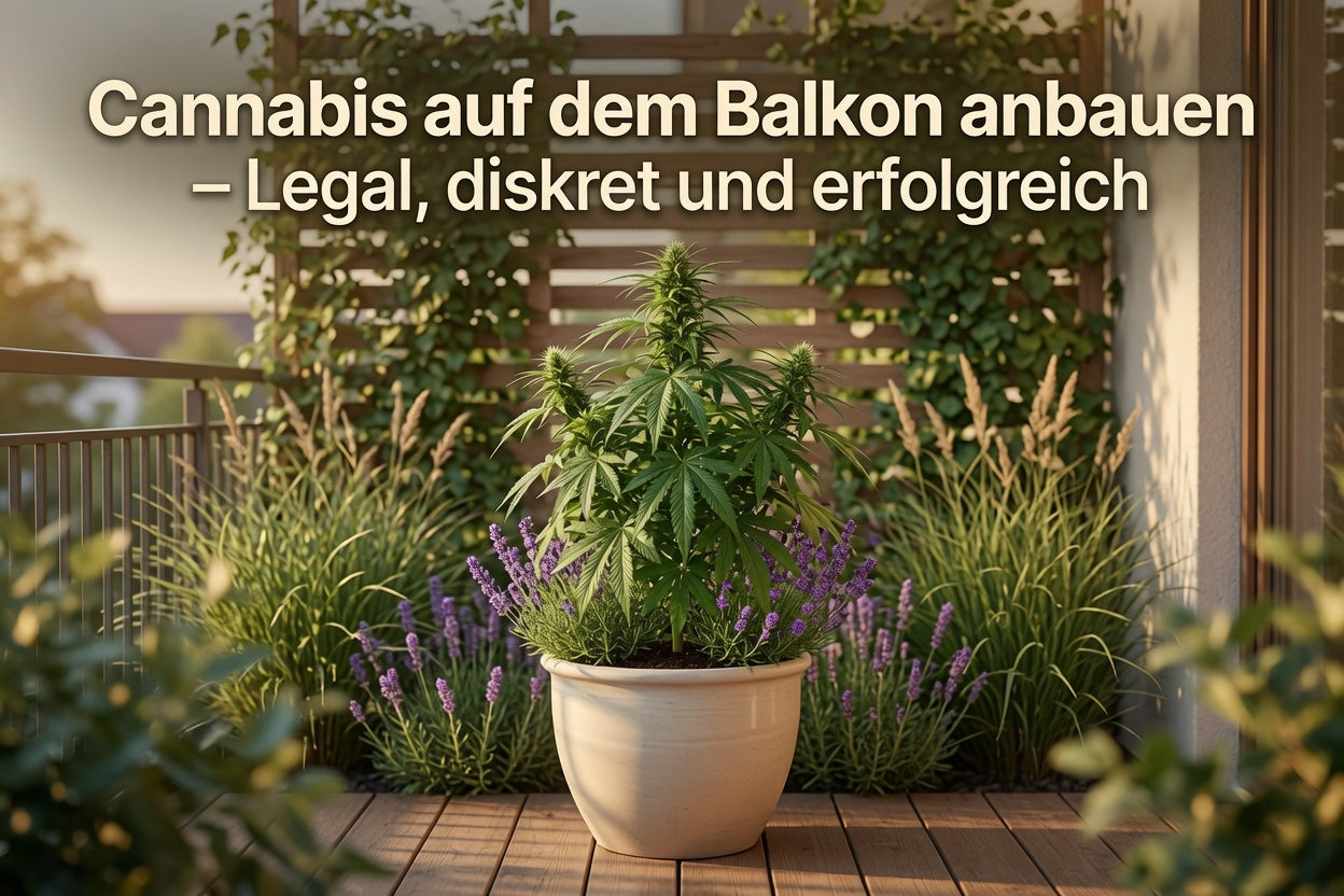 Cannabis auf dem Balkon anbauen – Legal, diskret und erfolgreich